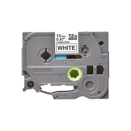 BROTHER - tape 12mm black on white - TZe231 image