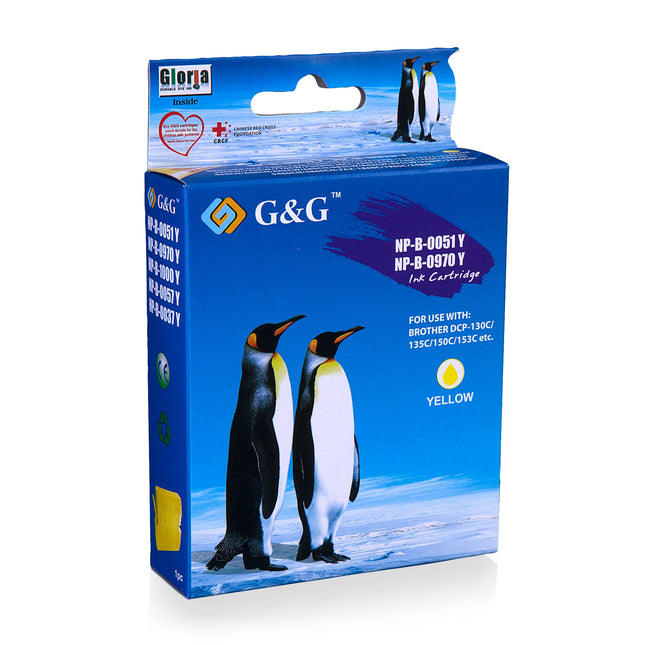 G&G - cartridge Brother yellow 12ml - LC970 image