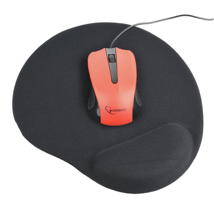 GEMBIRD - mouse pad with gel support - MPGELBLACK image
