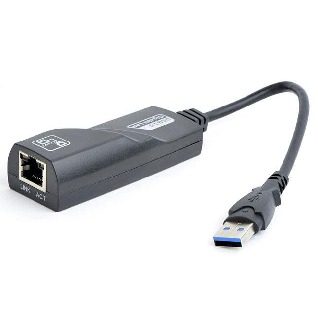 GEMBIRD - UTP - Adapter cable - USB-A (Male) - RJ45 (Female) - 0.1 m image