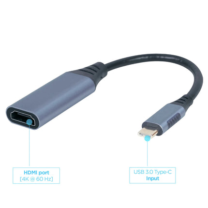 CABLEXPERT - HDMI cable - Adapter cable - USB-C (Male) - HDMI (Female) - 0.15 m image
