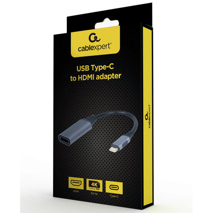 CABLEXPERT - HDMI cable - Adapter cable - USB-C (Male) - HDMI (Female) - 0.15 m image