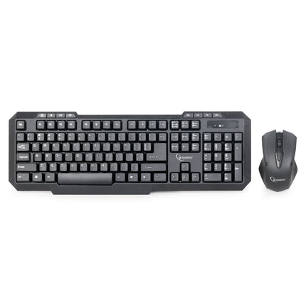 GEMBIRD - Mouse and Keyboard - KBSWM02 - Wireless - USB-A image