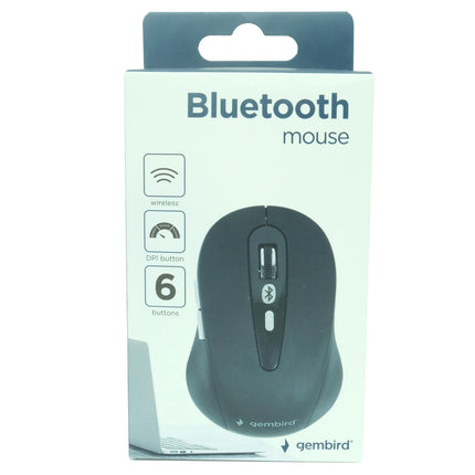 GEMBIRD - Mouse - MUSWB6B01 - Wireless - Bluetooth image