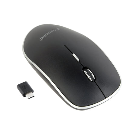 GEMBIRD- Mouse - MUSW4BSC01 - Wireless - USB-C image