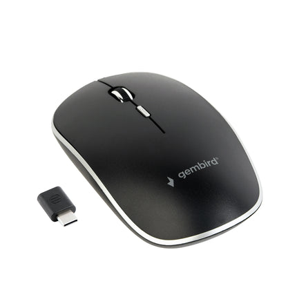 GEMBIRD- Mouse - MUSW4BSC01 - Wireless - USB-C image