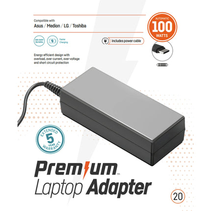 PREMIUM - Laptop charger - USB-C - 100 W image