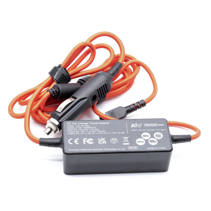 PREMIUM - Laptop charger - For in the car - With 17 different connections - 138 W image