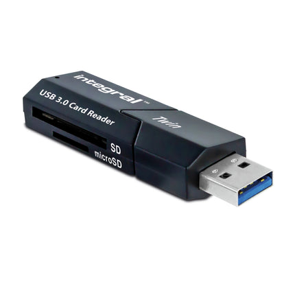INTEGRAL - USB cardreader stick - USB-A - For SD card & microSD card image