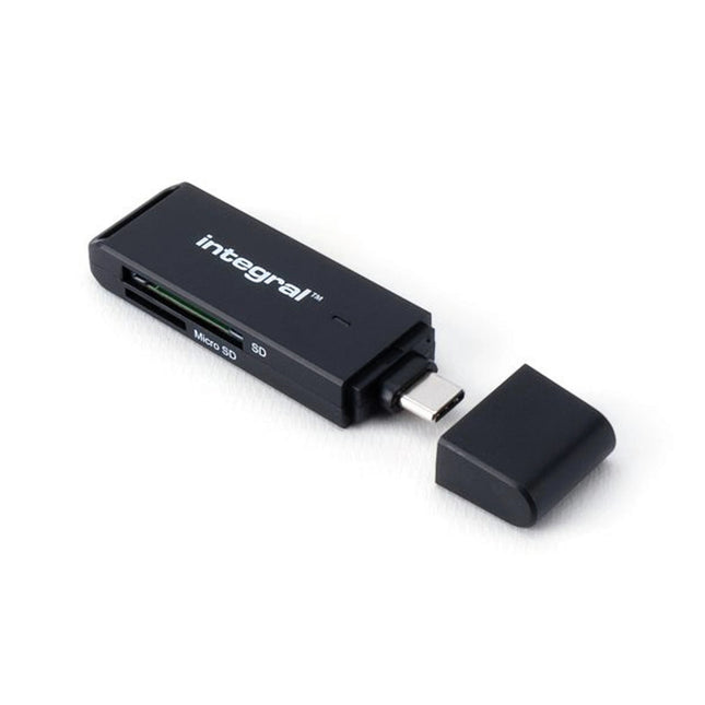 INTEGRAL - USB card reader stick - USB-C - For SD card & microSD card image