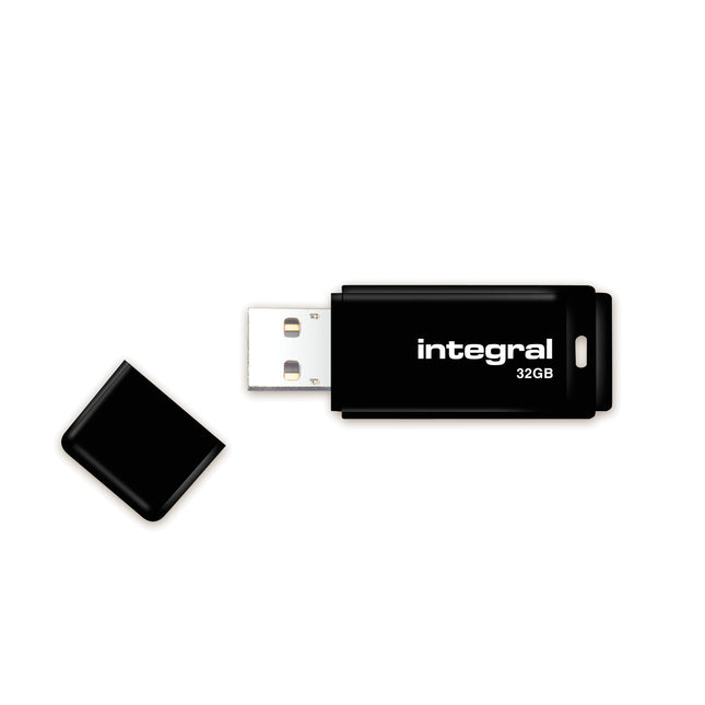 INTEGRAL - USB stick - 32 GB - Black - USB-A 3.0 image
