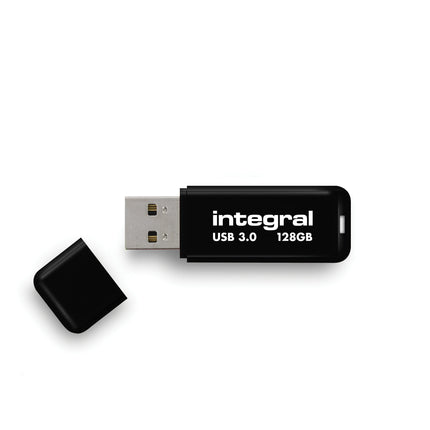 INTEGRAL - USB stick - 128 GB - Black - USB-A 3.0 image