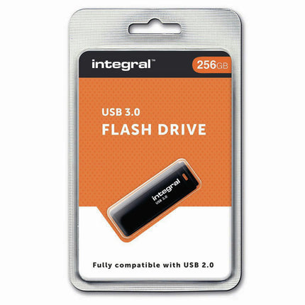 INTEGRAL - USB stick - 256 GB - Black - USB-A 3.0 image