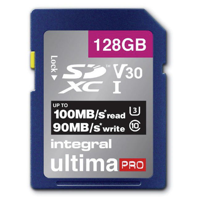INTEGRAL - SD card - 128 GB - SDXC - V30 image
