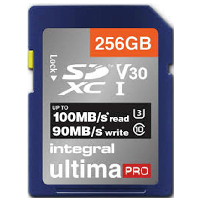 INTEGRAL - SD card - 256 GB - SDXC - V30 image
