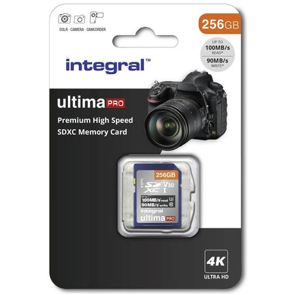 INTEGRAL - SD card - 256 GB - SDXC - V30 image