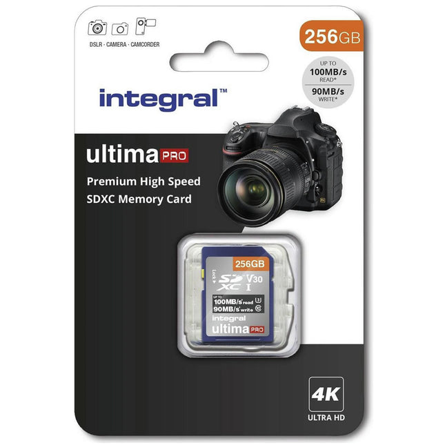 INTEGRAL - SD card - 256 GB - SDXC - V30 image