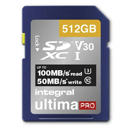 INTEGRAL - SD card - 512 GB - SDXC - V30 image