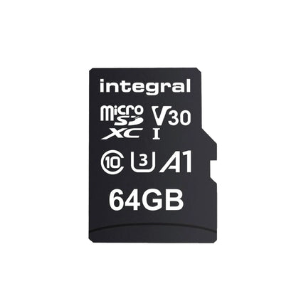 INTEGRAL - microSD card - 64 GB - SDXC - V30 image