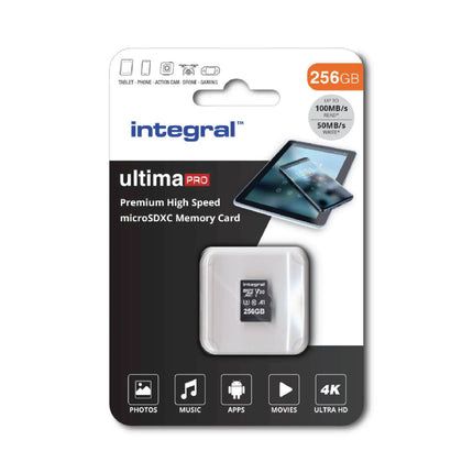 INTEGRAL - microSD card - 256 GB - SDXC - V30 image