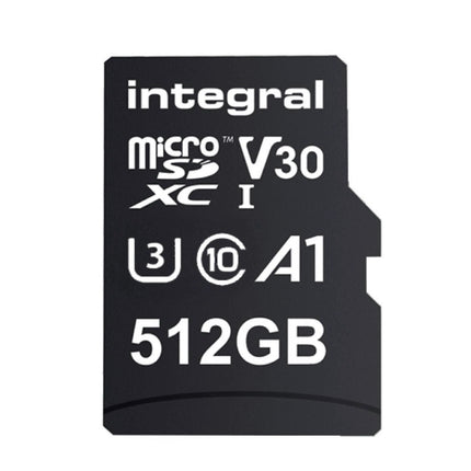INTEGRAL - microSD card - 512 GB - SDXC - V30 image