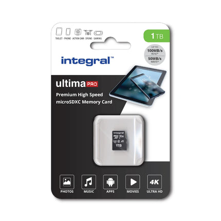 INTEGRAL - microSD card - 1 TB - SDXC - V30 image