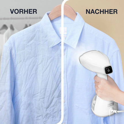 LEBENLANG - Hand steamer - White image