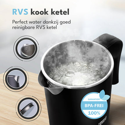 LEBENLANG - Kettle - Travel size - 500 ML - 600 W image
