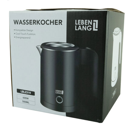 LEBENLANG - Kettle - Travel size - 500 ML - 600 W image