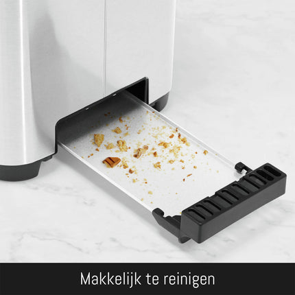 LEBENLANG - Toaster - Silver + Black image